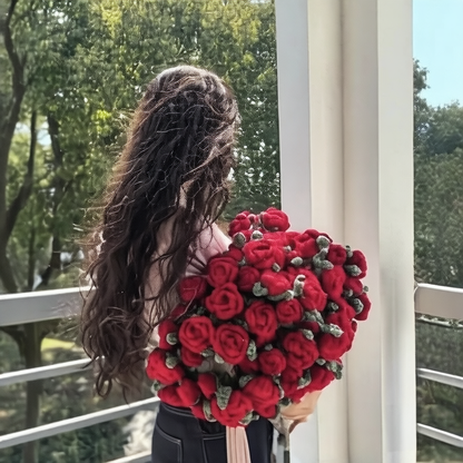 Rose Flower Blanket for Valentines Day